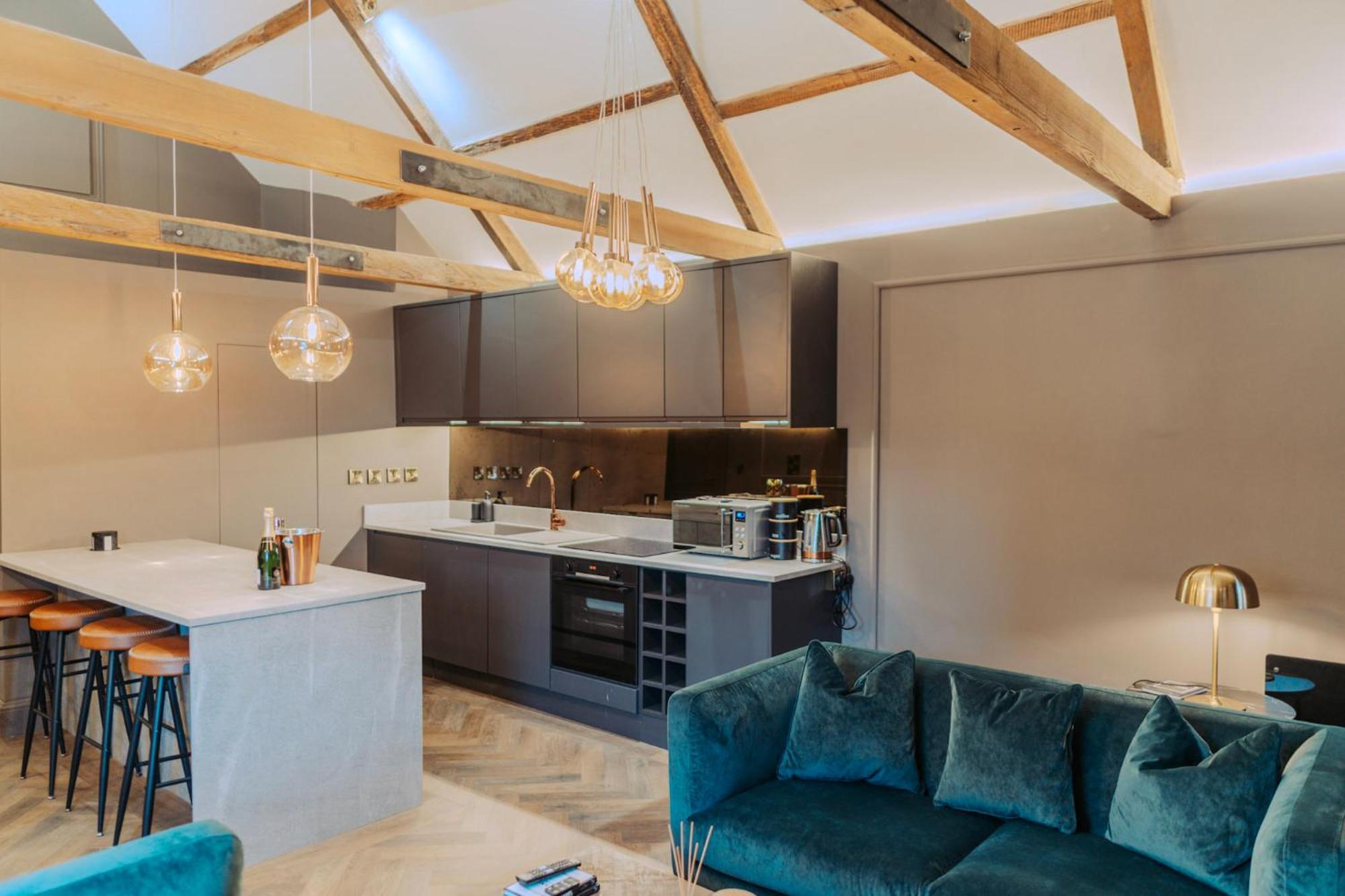 Magistrates Penthouse Suite - Town Centre Apartments With Spa Morpeth Eksteriør billede